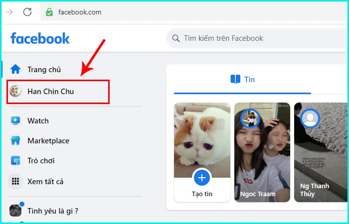 cách xem ngày tham gia facebook trên máy tính