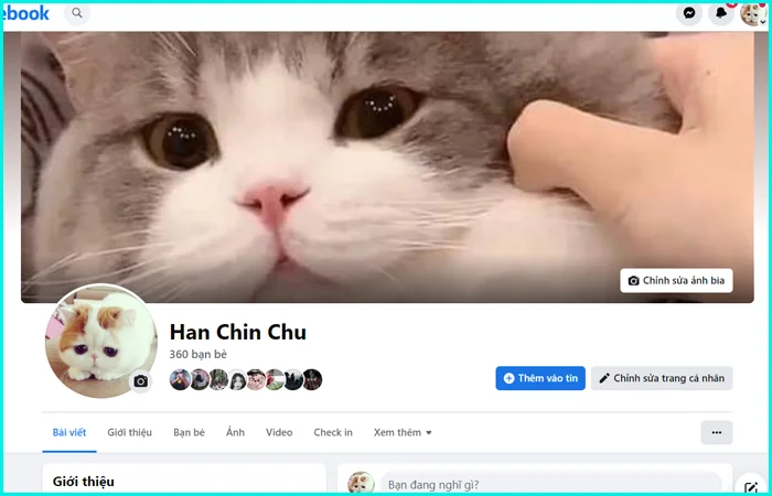 cách xóa ảnh bìa trên Facebook bằng máy tính
