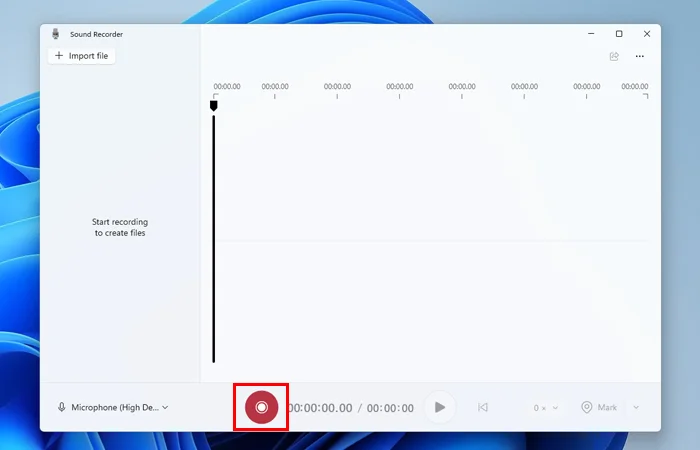 ghi âm cuộc gọi Messenger bằng công cụ Voice Recorder trên máy tính