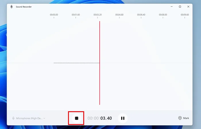 ghi âm cuộc gọi Messenger bằng công cụ Voice Recorder trên máy tính