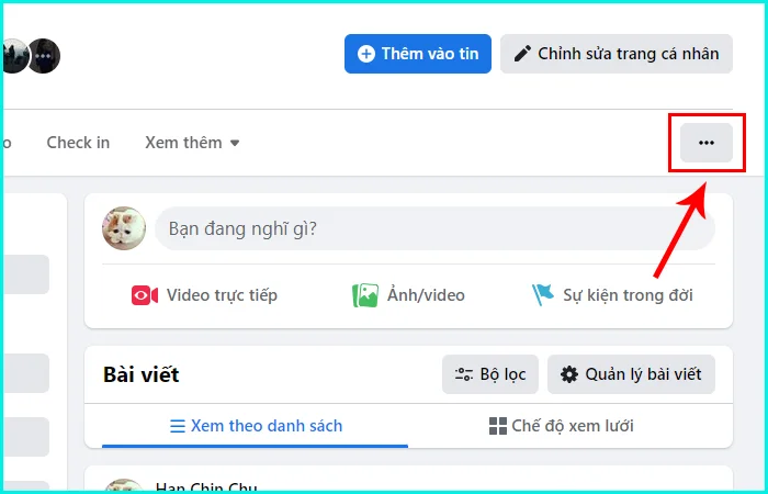 khôi phục bài viết đã xóa trên Facebook bằng máy tính