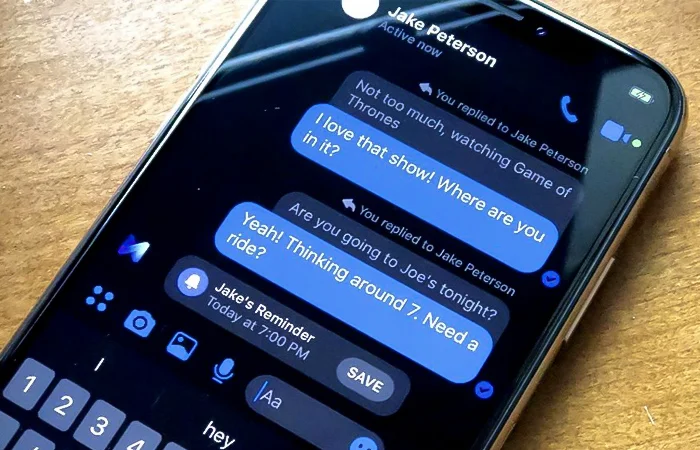 Messenger không hiện thời gian Online có phải là lỗi không?