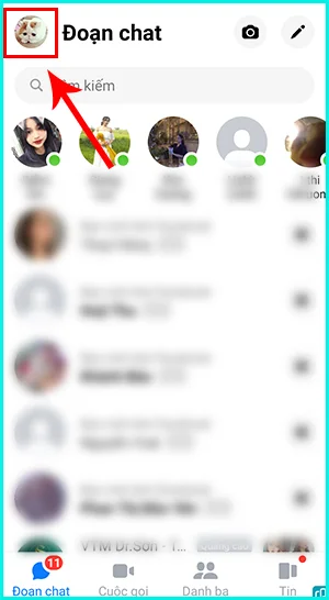 Messenger Online nhưng không nhận được tin nhắn