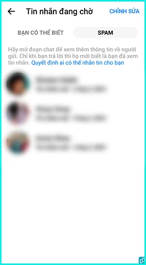 tại sao messenger bị mất tin nhắn