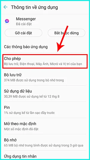 tắt tính năng chia sẻ vị trí trên messenger