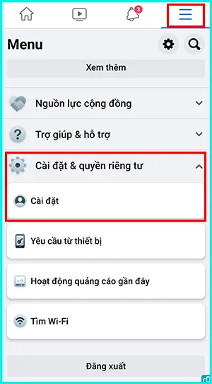 tắt trạng thái online trên facebook