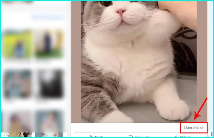 cách xem ai đã chia sẻ bài viết trên máy tính