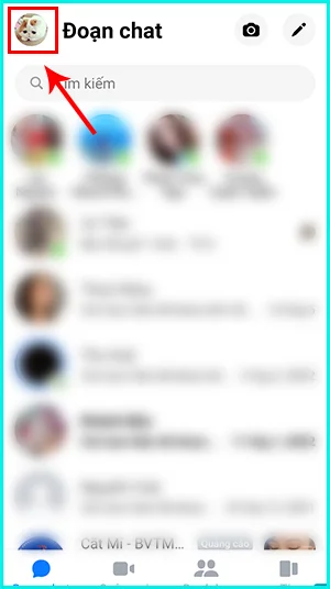 xem lại story trên ứng dụng messenger