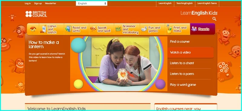 British Council Learn English Online