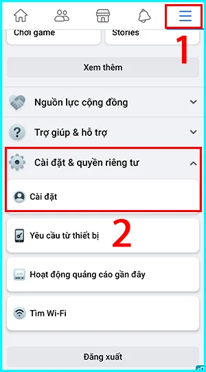 cách ẩn tài khoản Facebook của bạn khỏi các công cụ tìm kiếm trên google bằng điện thoại