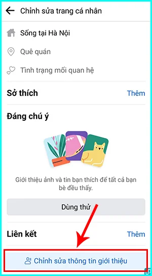 cách ẩn thông tin cá nhân trên facebook bằng điện thoại