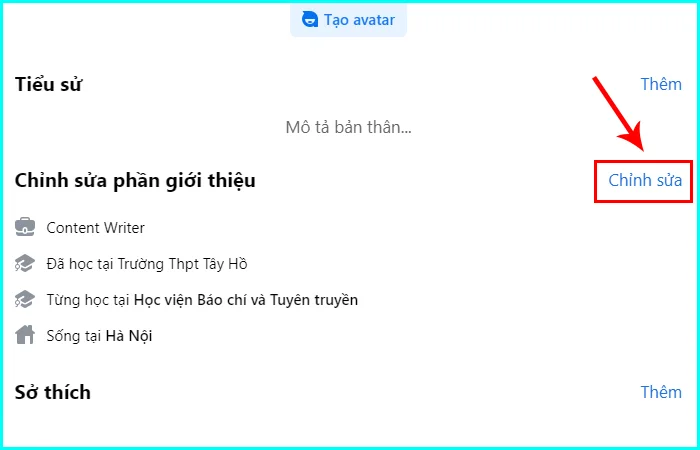 cách ẩn thông tin cá nhân trên facebook bằng máy tính