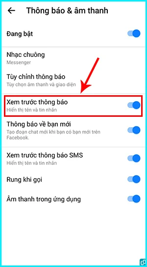 cách bỏ ẩn tin nhắn trên messenger