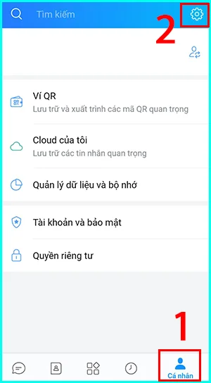 cách bỏ chặn người khác trên zalo
