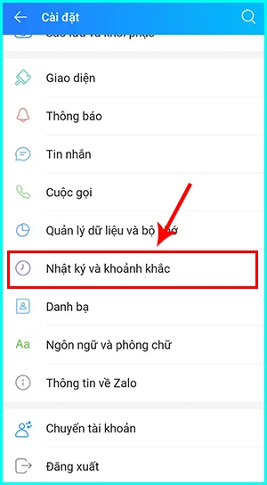 cách chặn người khác xem nhật ký