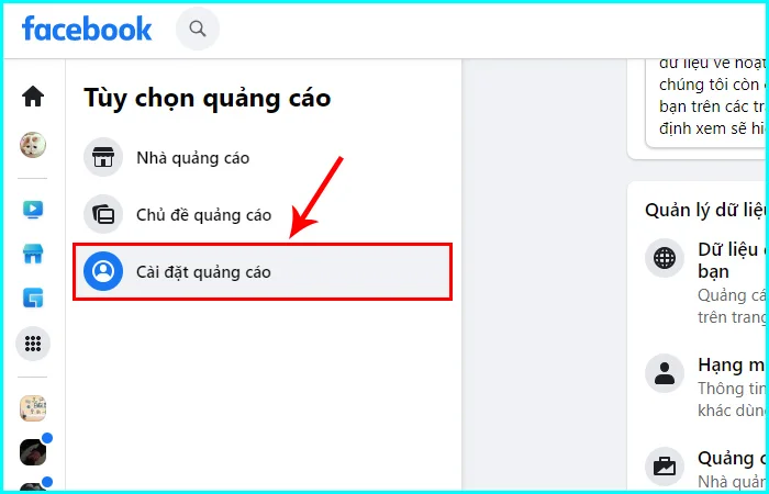 cách chặn quảng cáo trên facebook