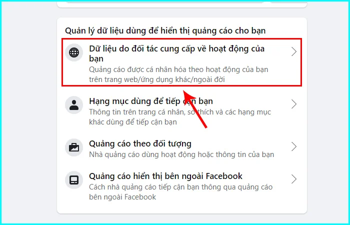 cách chặn quảng cáo trên facebook