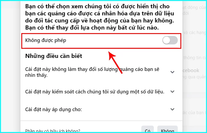 cách chặn quảng cáo trên facebook