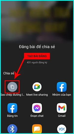 cách chia sẻ video youtube