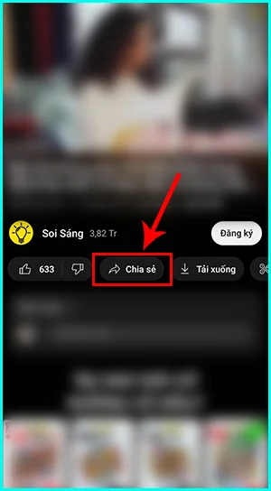 cách chia sẻ video youtube