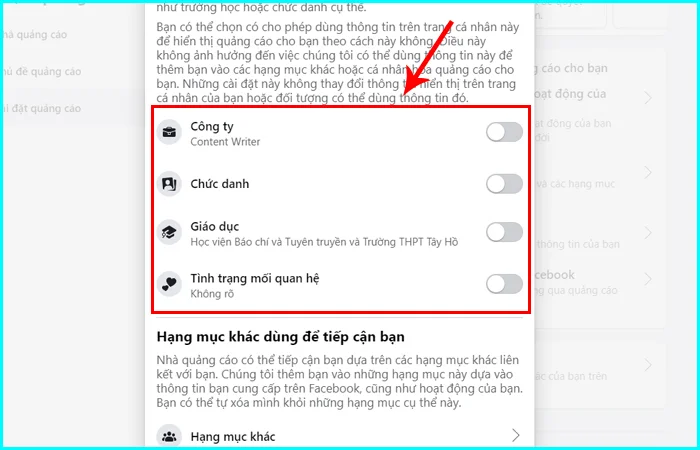cách hạn chế quảng cáo trên facebook