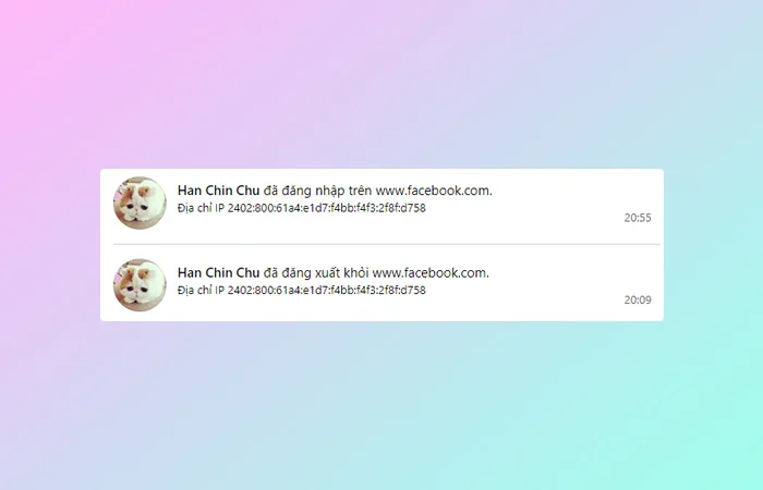 Cách kiểm tra lịch sử đăng nhập, đăng xuất trên Facebook