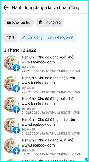 cách kiểm tra lịch sử đăng nhập Facebook