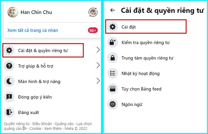 cách mở ẩn hiện nút kết bạn trên facebook bằng máy tính