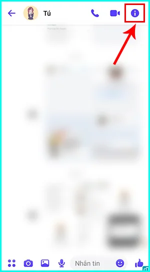 cách mở khóa cuộc trò chuyện trên messenger