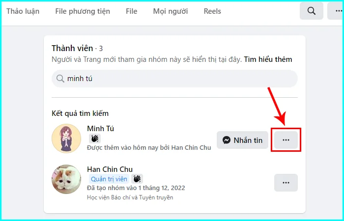 cách thêm quản trị viên nhóm trên facebook bằng máy tính