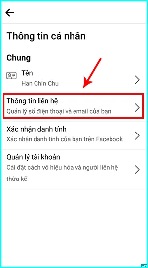 cách thêm số điện thoại trên facebook bằng điện thoại
