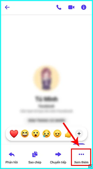 cách thu hồi tin nhắn đã gửi lâu trên Messenger