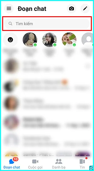 cách tìm kiếm nhóm trên messenger