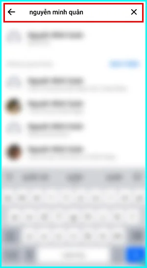 cách xem tin nhắn hạn chế bằng tìm kiếm trên messenger