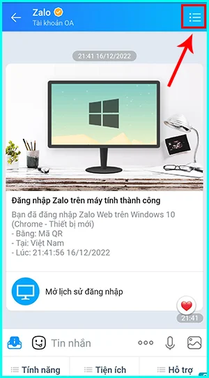 cách xóa lịch sử đăng nhập zalo trên điện thoại