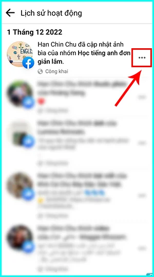 cách xóa lịch sử nhật ký hoạt động