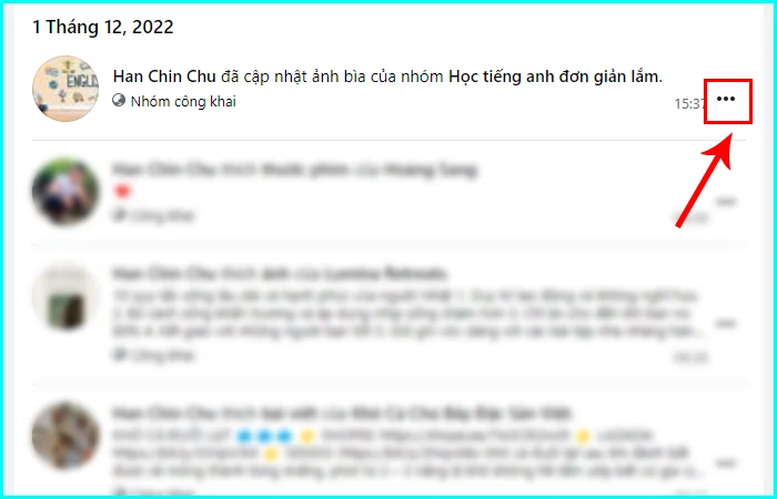 cách xóa nhật ký hoạt động trên facebook bằng máy tính