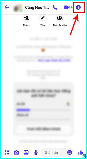 cách xóa nhóm messenger trên điện thoại là admin