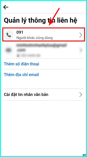 cách xóa số điện thoại trên facebook bằng điện thoại
