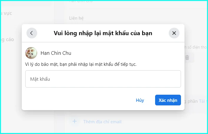 cách xóa số điện thoại trên facebook bằng máy tính