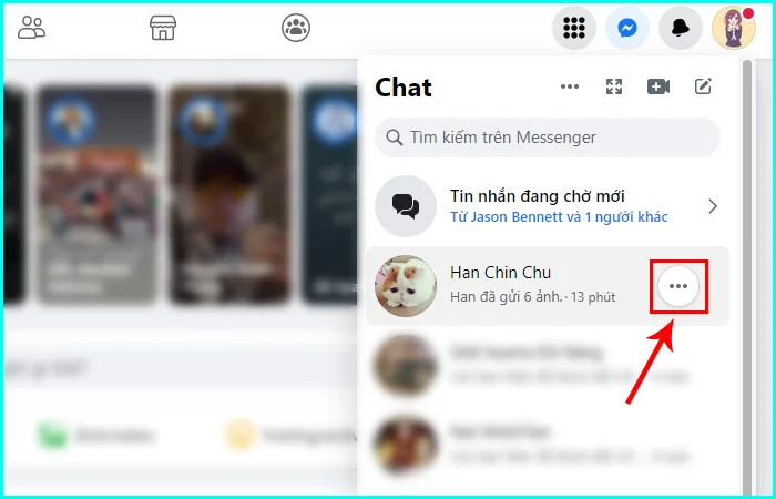 cách xóa tin nhắn vĩnh viễn trên Messenger