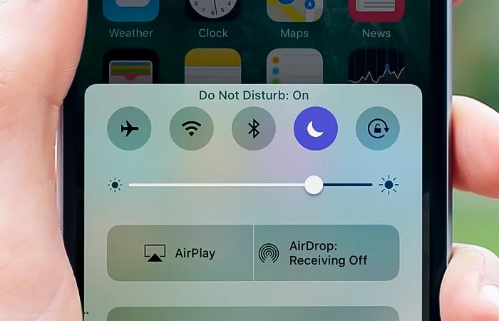 chế độ không làm phiền iphone