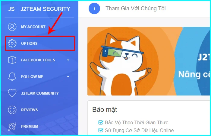 đọc trộm tin nhắn bằng tiện ích J2Team Security