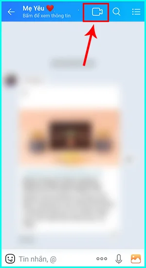 gọi video call nhóm zalo trên điện thoại