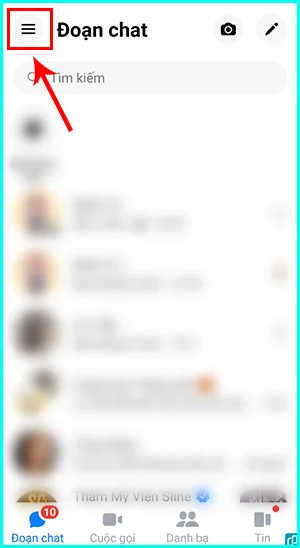 hướng dẫn cách xem tin nhắn hạn chế trên messenger