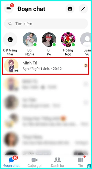 xóa cuộc trò chuyện messenger bên kia có biết không