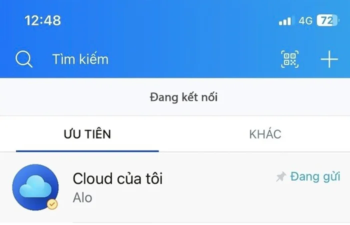 zalo bị lỗi đang kết nối