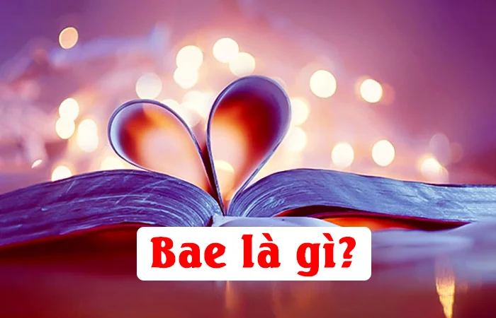 Bae là gì? Bae có nghĩa là gì trên Facebook