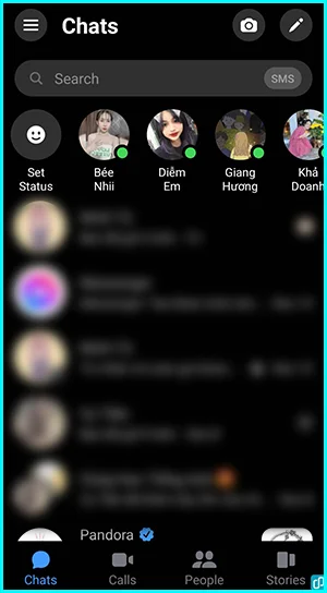 cách đối ngôn ngữ Facebook Messenger trên Android