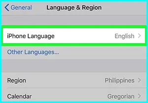 cách đối ngôn ngữ Facebook Messenger trên iphone